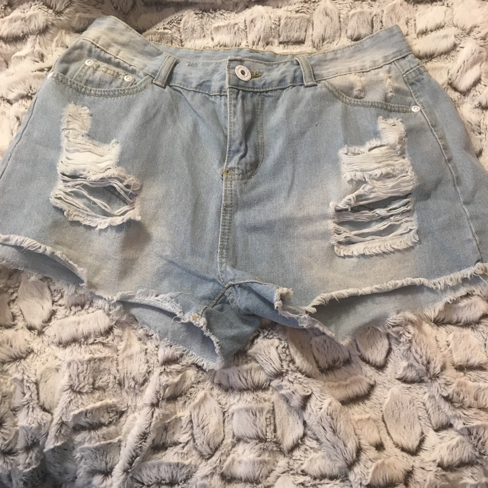 ❗️SOLD‼️ Ripped jeans shorts